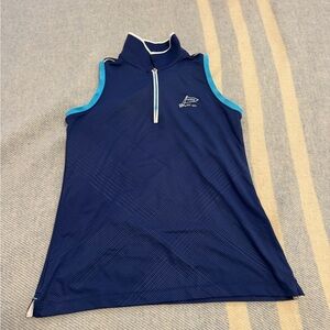 Women’s Peter Millar Sleeveless Golf Polo with Logo